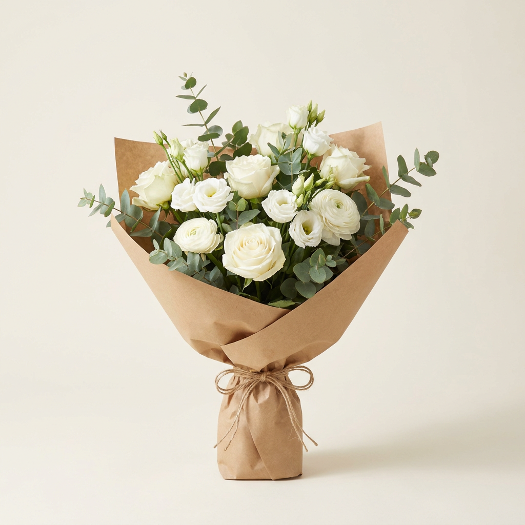Bouquet blanc Élégante blancheur